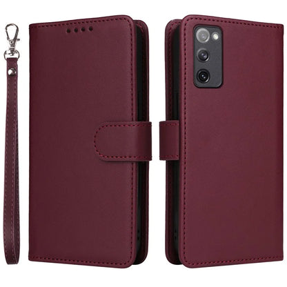 BETOPNICE 005 For Samsung Galaxy S20 FE 5G / S20 FE / S20 FE 2022 / S20 Lite Case Detachable Leather Cellphone Cover