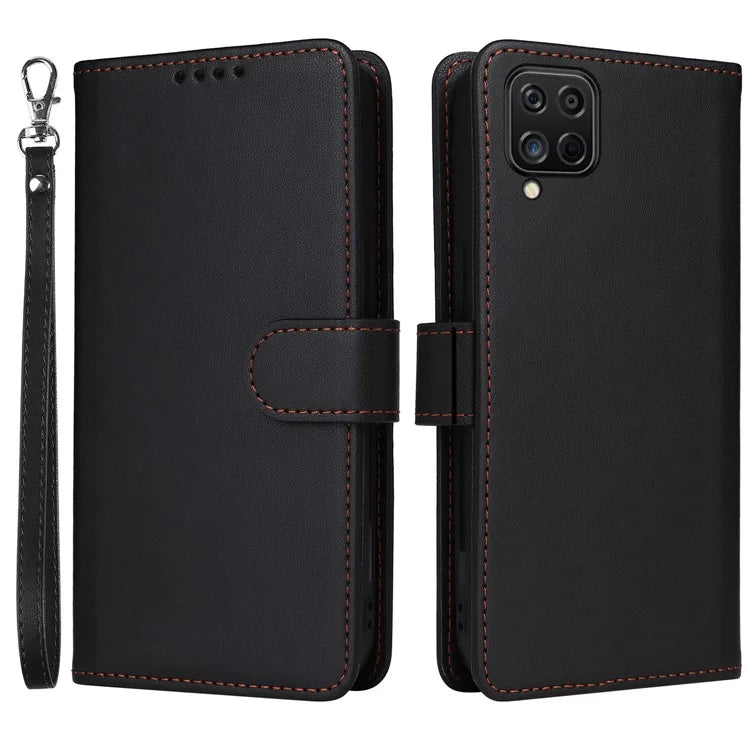 BETOPNICE 005 For Samsung Galaxy A12 / M12 / F12 Case Magnetic Detachable Leather Phone Protective Cover