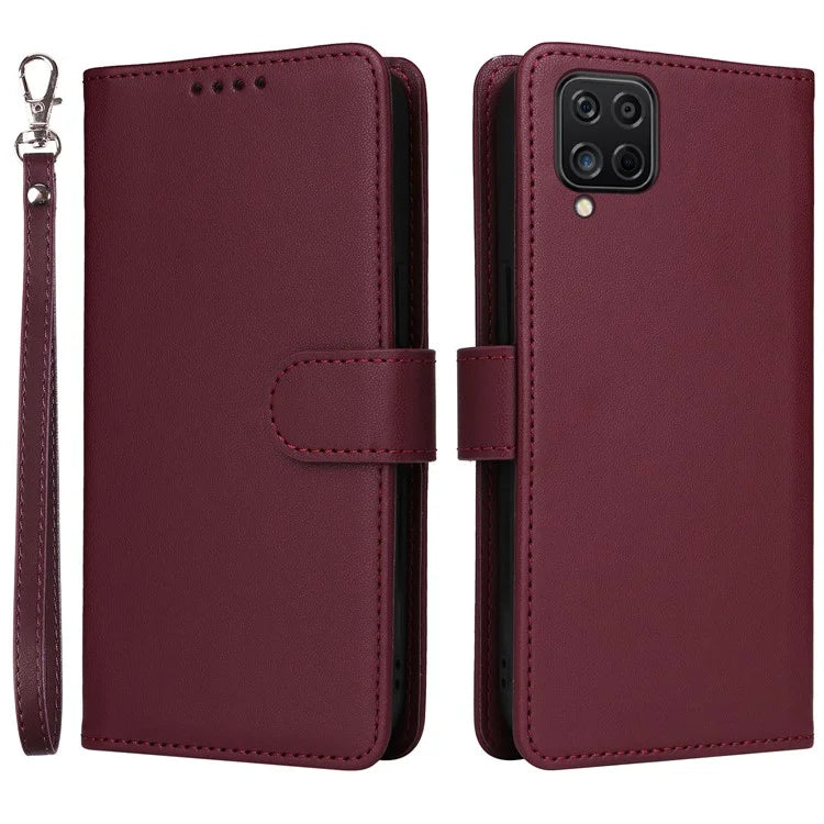 BETOPNICE 005 For Samsung Galaxy A12 / M12 / F12 Case Magnetic Detachable Leather Phone Protective Cover