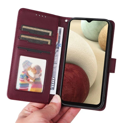 BETOPNICE 005 For Samsung Galaxy A12 / M12 / F12 Case Magnetic Detachable Leather Phone Protective Cover