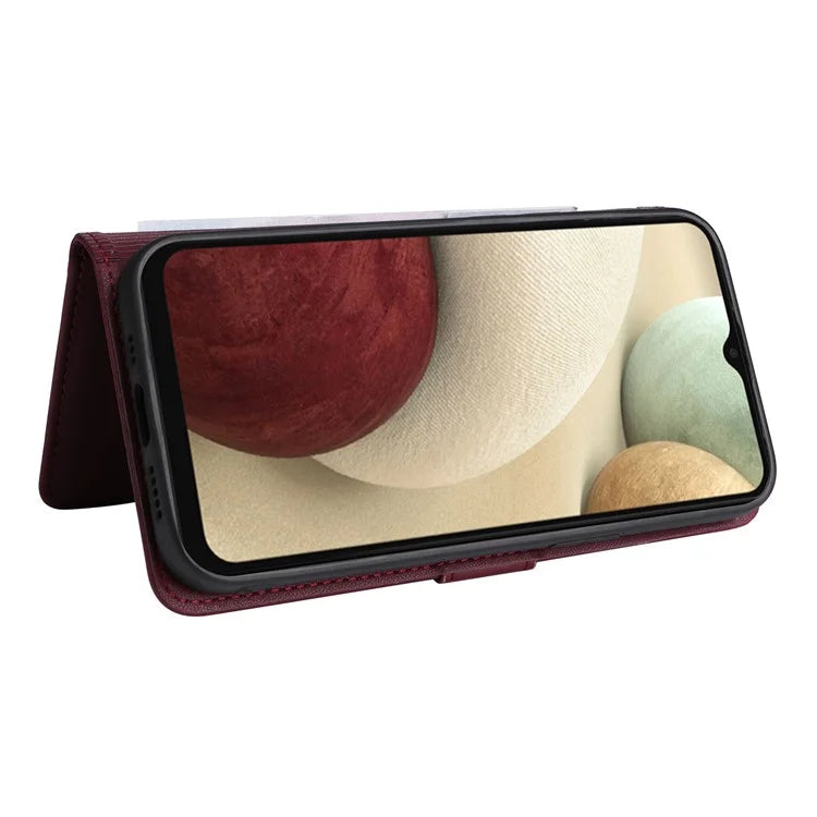 BETOPNICE 005 For Samsung Galaxy A12 / M12 / F12 Case Magnetic Detachable Leather Phone Protective Cover