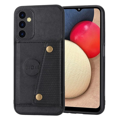 For Samsung Galaxy A25 5G (Global) (161.0 x 76.5 x 8.3mm) Case Card Slots Kickstand Phone Cover