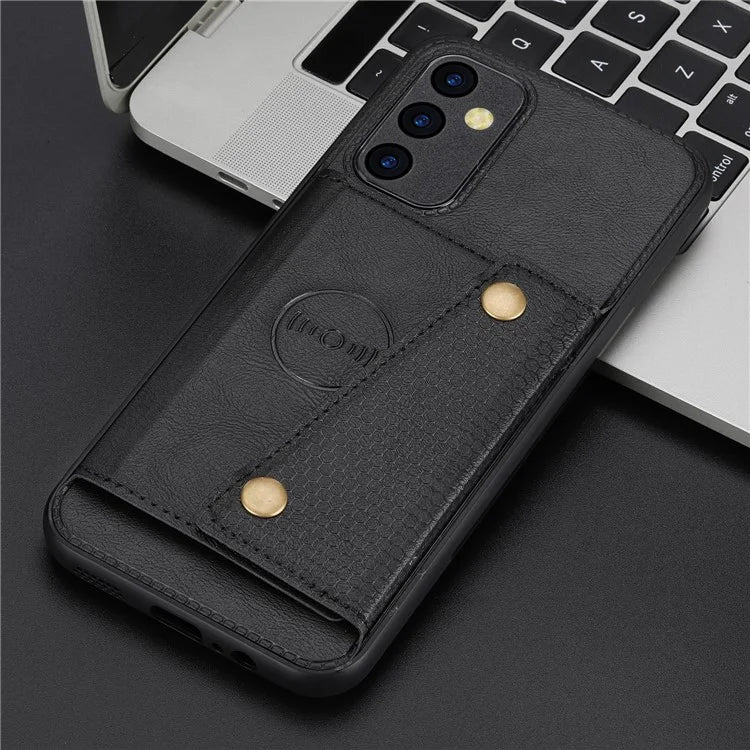 For Samsung Galaxy A25 5G (Global) (161.0 x 76.5 x 8.3mm) Case Card Slots Kickstand Phone Cover
