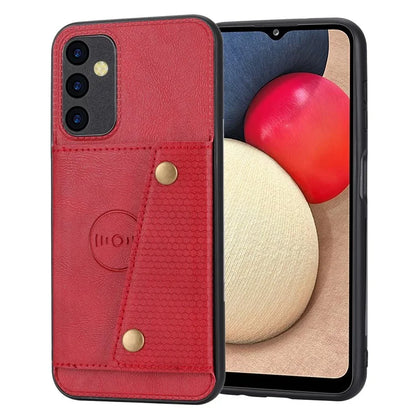 For Samsung Galaxy A25 5G (Global) (161.0 x 76.5 x 8.3mm) Case Card Slots Kickstand Phone Cover