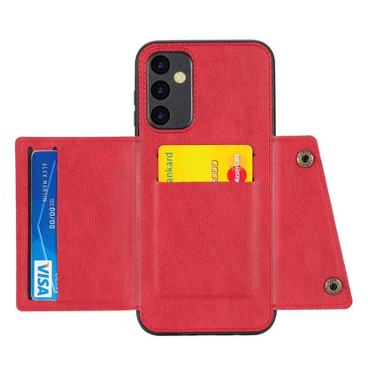 For Samsung Galaxy A25 5G (Global) (161.0 x 76.5 x 8.3mm) Case Card Slots Kickstand Phone Cover