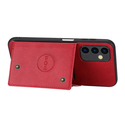 For Samsung Galaxy A25 5G (Global) (161.0 x 76.5 x 8.3mm) Case Card Slots Kickstand Phone Cover