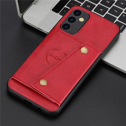 For Samsung Galaxy A25 5G (Global) (161.0 x 76.5 x 8.3mm) Case Card Slots Kickstand Phone Cover