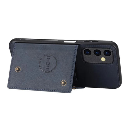 For Samsung Galaxy A25 5G (Global) (161.0 x 76.5 x 8.3mm) Case Card Slots Kickstand Phone Cover