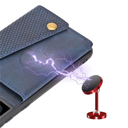 For Samsung Galaxy A25 5G (Global) (161.0 x 76.5 x 8.3mm) Case Card Slots Kickstand Phone Cover