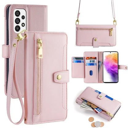 For Samsung Galaxy A73 5G Magnetic Case 6 Card Holders Stand Phone Cover
