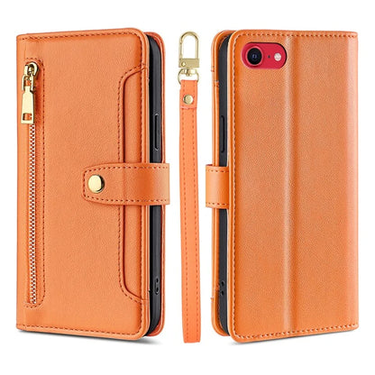 For iPhone 7 4.7 inch / 8 4.7 inch / SE (2020) / SE (2022) Magnetic Case Zipper Pocket Anti-dust Phone Cover