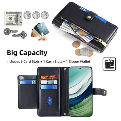 For Huawei Mate 60 Case Leather Drop Protection Phone Cover with Handy Strap