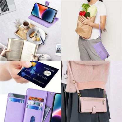 For Xiaomi Redmi Note 13 Pro 5G / Poco X6 5G Leather Case Phone Wallet Cover Zipper Pocket