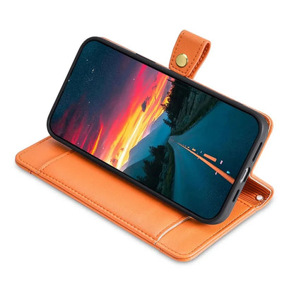 For Xiaomi Redmi Note 9S 4G / Note 9 Pro 4G / Note 9 Pro Max / Poco M2 Pro Case Zipper Pocket Leather Cover