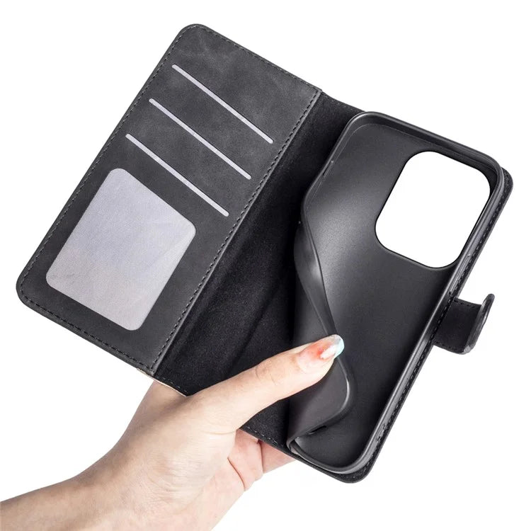 For Xiaomi Redmi Note 13 Pro 4G / Poco M6 Pro 4G Wallet Case Color Splicing Phone Leather Cover