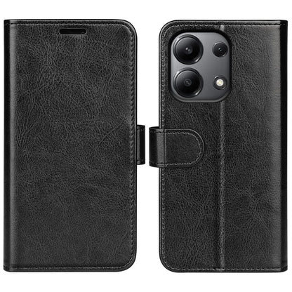 For Xiaomi Redmi Note 13 4G Case Crazy Horse Texture Leather Phone Cover