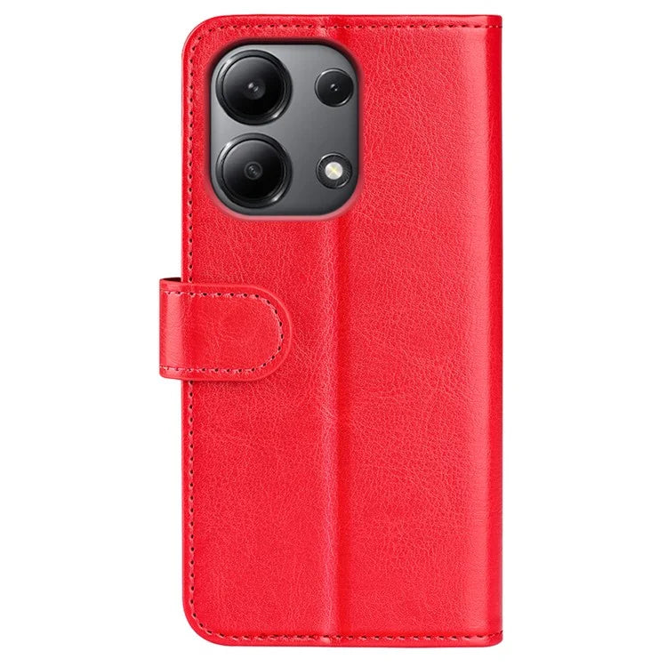 For Xiaomi Redmi Note 13 4G Case Crazy Horse Texture Leather Phone Cover