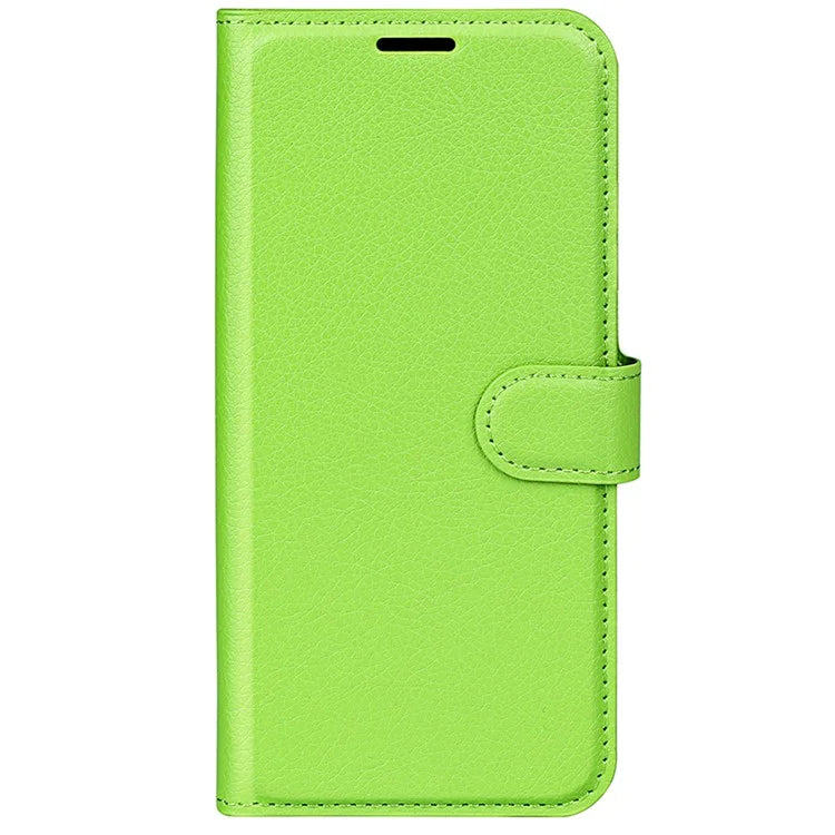 For Xiaomi Redmi Note 13 4G Phone Case Wallet Litchi Texture Leather Flip Cover