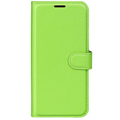 For Xiaomi Redmi Note 13 4G Phone Case Wallet Litchi Texture Leather Flip Cover