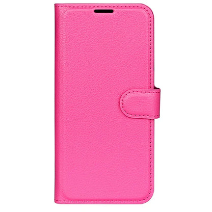 For Xiaomi Redmi Note 13 4G Phone Case Wallet Litchi Texture Leather Flip Cover