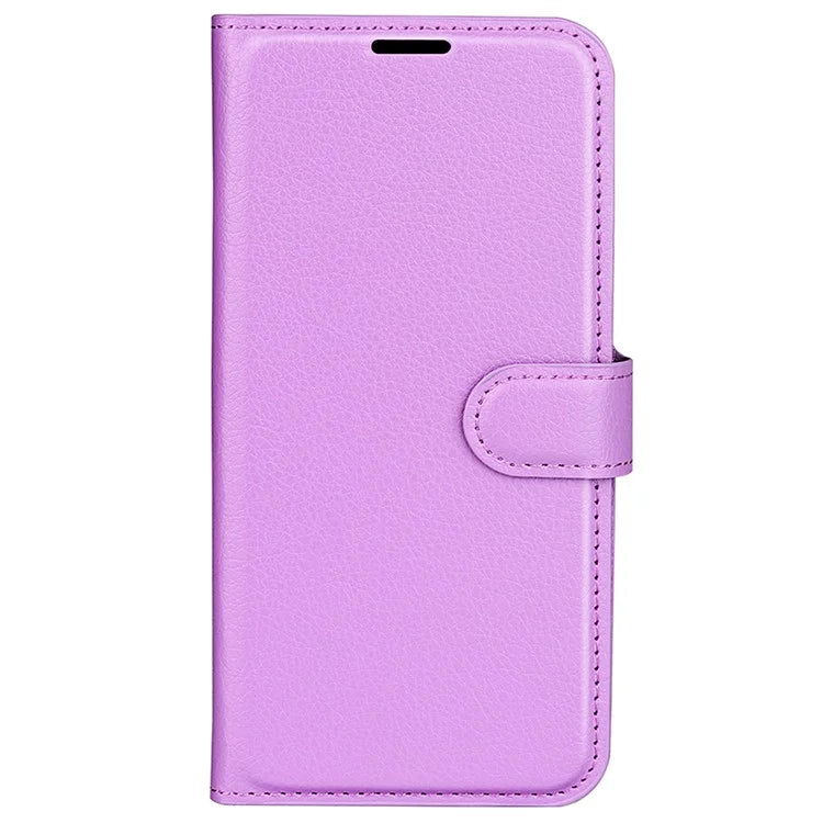 For Xiaomi Redmi Note 13 4G Phone Case Wallet Litchi Texture Leather Flip Cover