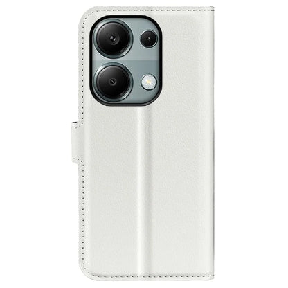 For Xiaomi Redmi Note 13 Pro 4G / Poco M6 Pro 4G Case Litchi Texture Leather Phone Cover with Wallet