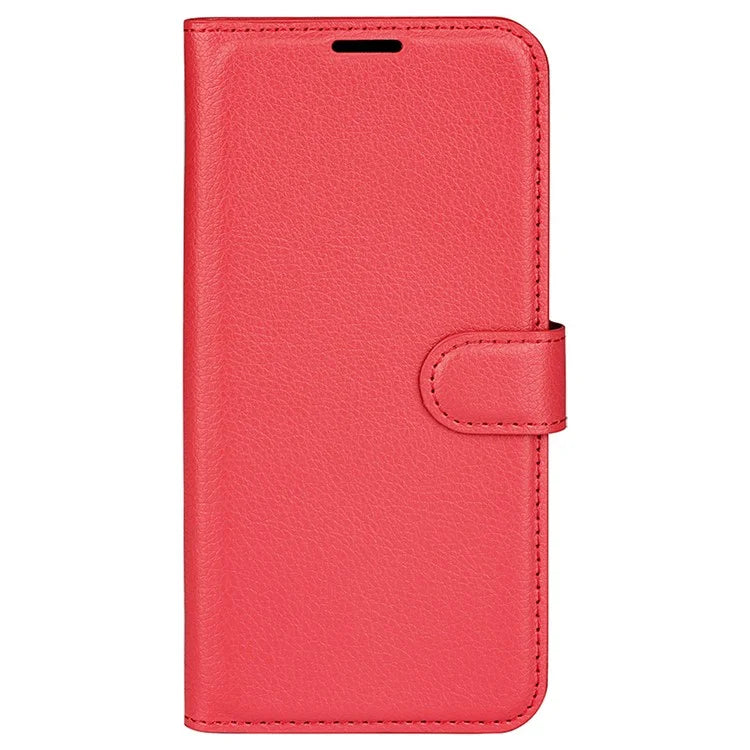 For Xiaomi Redmi Note 13 Pro 4G / Poco M6 Pro 4G Case Litchi Texture Leather Phone Cover with Wallet