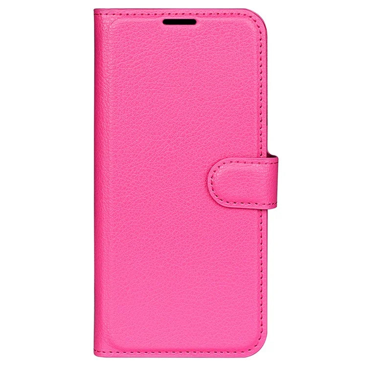 For Xiaomi Redmi Note 13 Pro 4G / Poco M6 Pro 4G Case Litchi Texture Leather Phone Cover with Wallet