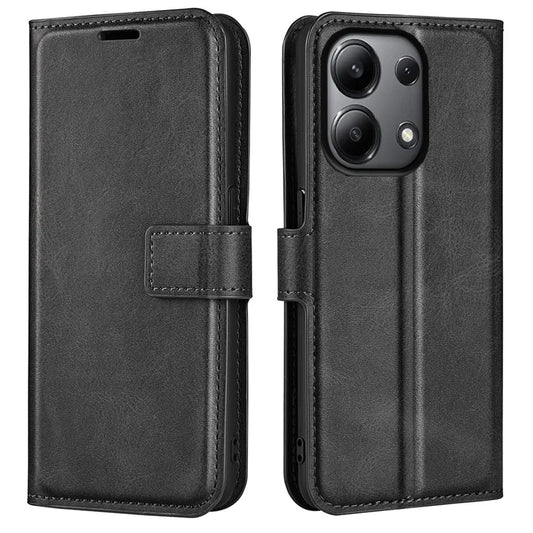 For Xiaomi Redmi Note 13 4G Leather Wallet Case Flip Phone Cover Magnetic Clasp