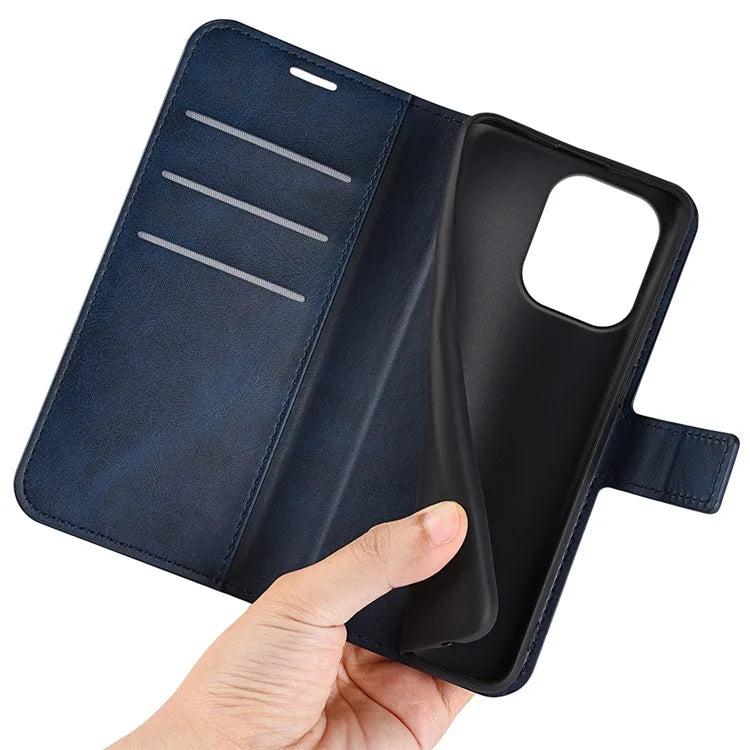 For Xiaomi Redmi Note 13 4G Leather Wallet Case Flip Phone Cover Magnetic Clasp