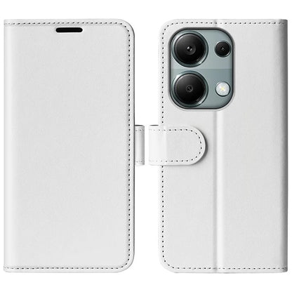 For Xiaomi Redmi Note 13 Pro 4G / Poco M6 Pro 4G Leather Flip Phone Case Crazy Horse Texture