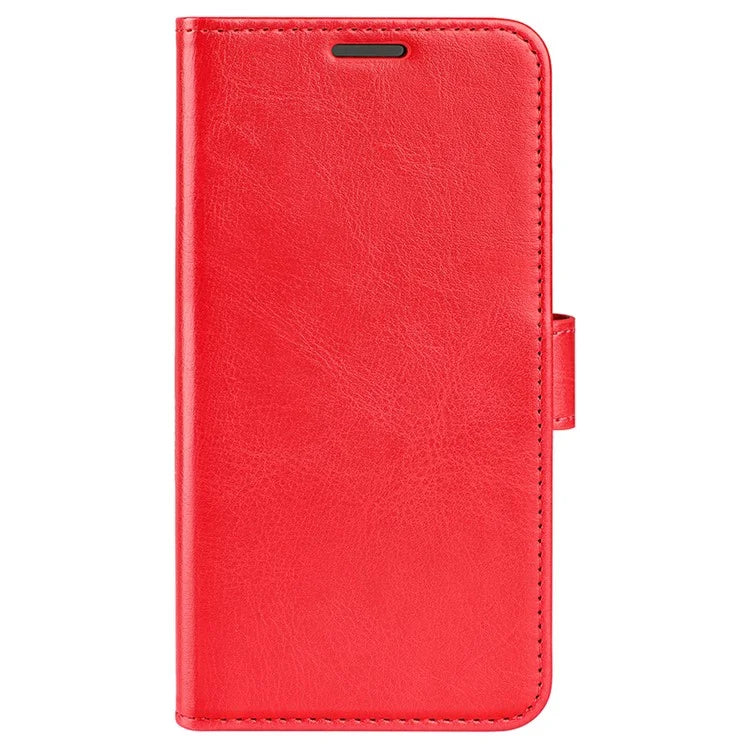 For Xiaomi Redmi Note 13 Pro 4G / Poco M6 Pro 4G Leather Flip Phone Case Crazy Horse Texture