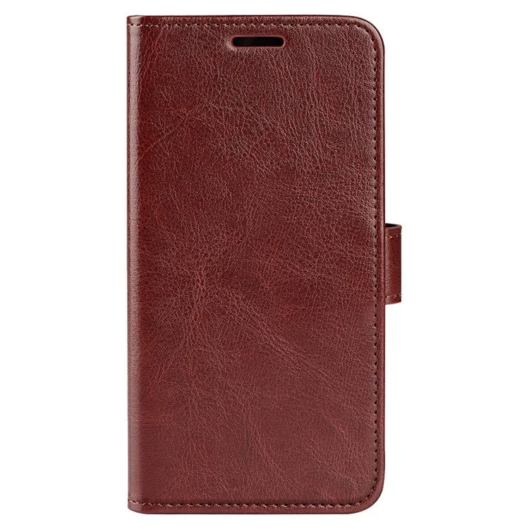 For Xiaomi Redmi Note 13 Pro 4G / Poco M6 Pro 4G Leather Flip Phone Case Crazy Horse Texture
