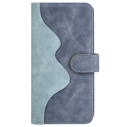 For Xiaomi Redmi Note 13 4G Case Leather Wallet Phone Cover Color Splicing