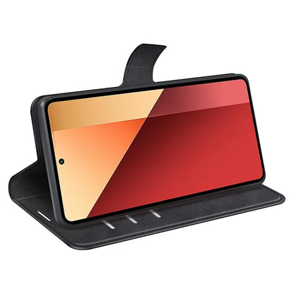 For Xiaomi Redmi Note 13 Pro 4G / Poco M6 Pro 4G Cover Magnetic Clasp PU Leather Folio Flip Phone Wallet Case