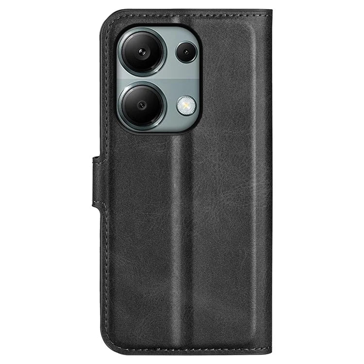 For Xiaomi Redmi Note 13 Pro 4G / Poco M6 Pro 4G Cover Magnetic Clasp PU Leather Folio Flip Phone Wallet Case