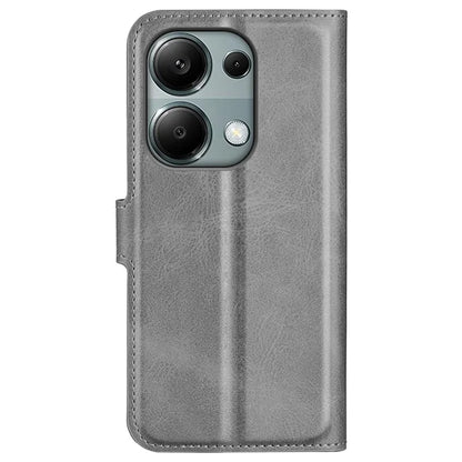 For Xiaomi Redmi Note 13 Pro 4G / Poco M6 Pro 4G Cover Magnetic Clasp PU Leather Folio Flip Phone Wallet Case