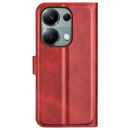 For Xiaomi Redmi Note 13 Pro 4G / Poco M6 Pro 4G Cover Magnetic Clasp PU Leather Folio Flip Phone Wallet Case