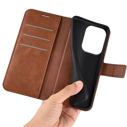For Xiaomi Redmi Note 13 Pro 4G / Poco M6 Pro 4G Cover Magnetic Clasp PU Leather Folio Flip Phone Wallet Case
