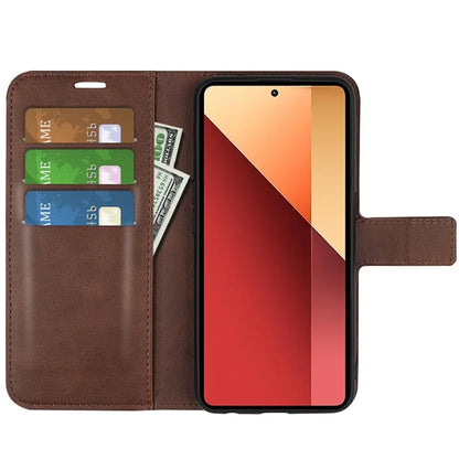 For Xiaomi Redmi Note 13 Pro 4G / Poco M6 Pro 4G Cover Magnetic Clasp PU Leather Folio Flip Phone Wallet Case