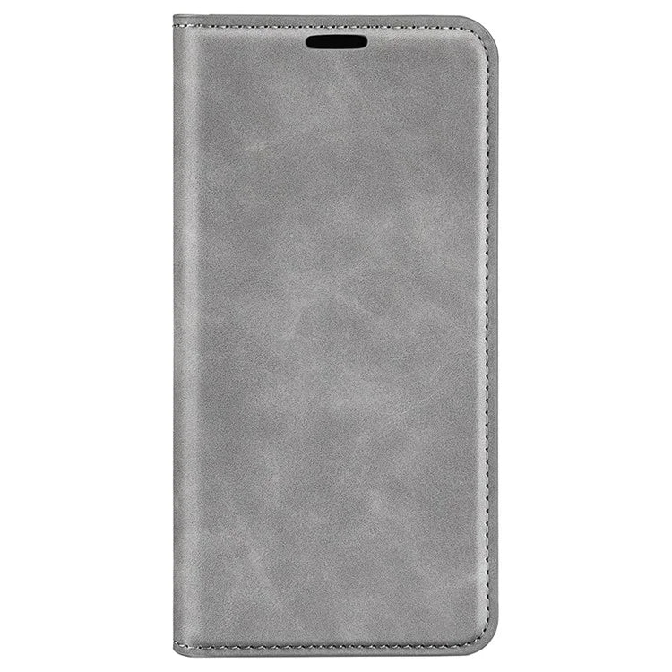 For Xiaomi Redmi Note 13 4G Leather Case Wallet Skin-touch Phone Cover