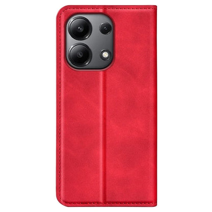 For Xiaomi Redmi Note 13 4G Leather Case Wallet Skin-touch Phone Cover