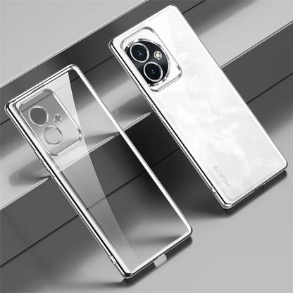 SULADA For Honor 100 5G Case Electroplating Transparent Soft TPU Phone Cover