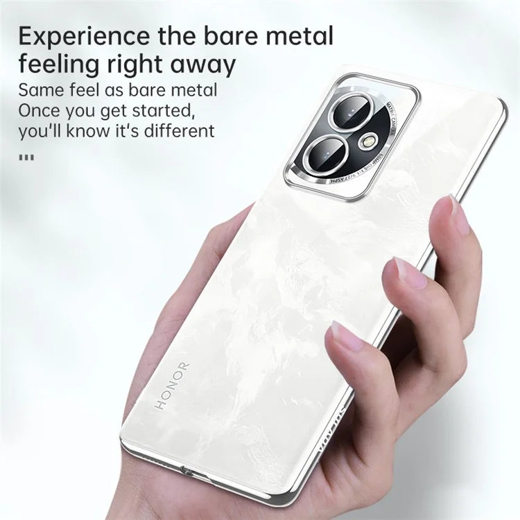 SULADA For Honor 100 5G Case Electroplating Transparent Soft TPU Phone Cover