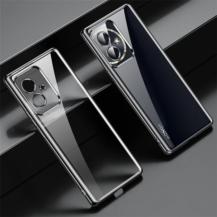 SULADA For Honor 100 5G Case Electroplating Transparent Soft TPU Phone Cover