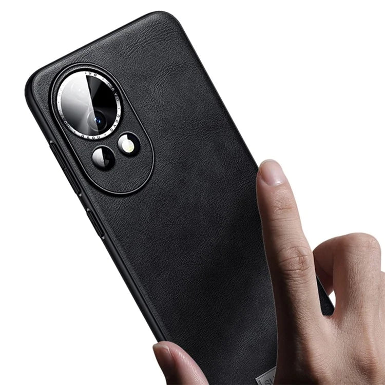 SULADA For Huawei nova 12 5G Phone Case Leather+TPU+PC Anti-drop Cover
