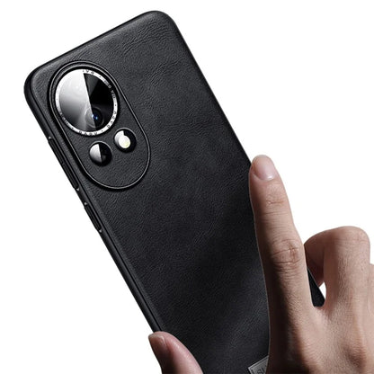 SULADA For Huawei nova 12 5G Phone Case Leather+TPU+PC Anti-drop Cover