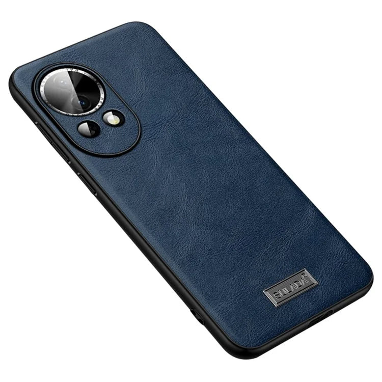 SULADA For Huawei nova 12 5G Phone Case Leather+TPU+PC Anti-drop Cover
