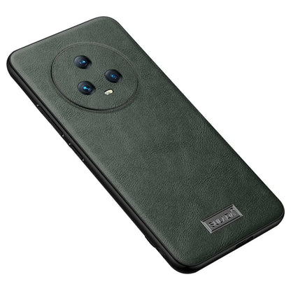 SULADA For Honor Magic5 Case PU Leather+TPU+PC Anti-scratch Phone Cover