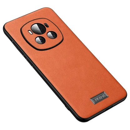SULADA For Honor Magic6 5G Phone Case Anti-scratch PU Leather Back Cover